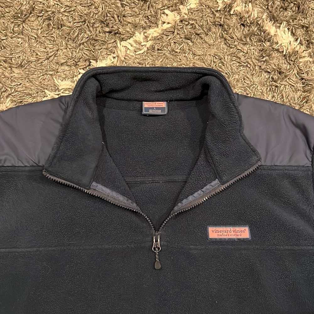 Vineyard Vines quarter zip fleece pullover - Picture 2 of 8